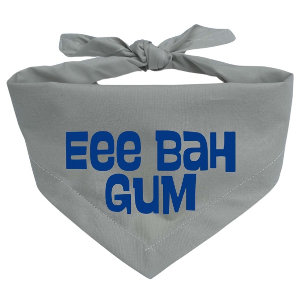 Eee Bah Gum Yorkshire Dialect Dog Bandana